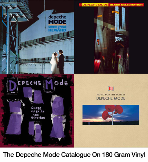 The Depeche Mode Catalogue On 180 Gram Vinyl